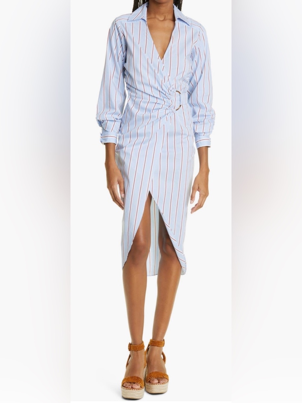 Veronica Beard Afton Wrap Dress Size 12 flawed